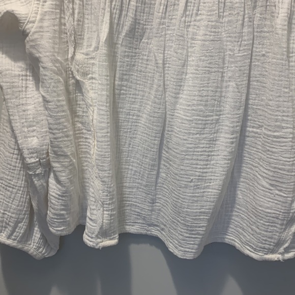 Free People We The Free Pullover Ivory White  size medium - Picture 8 of 10